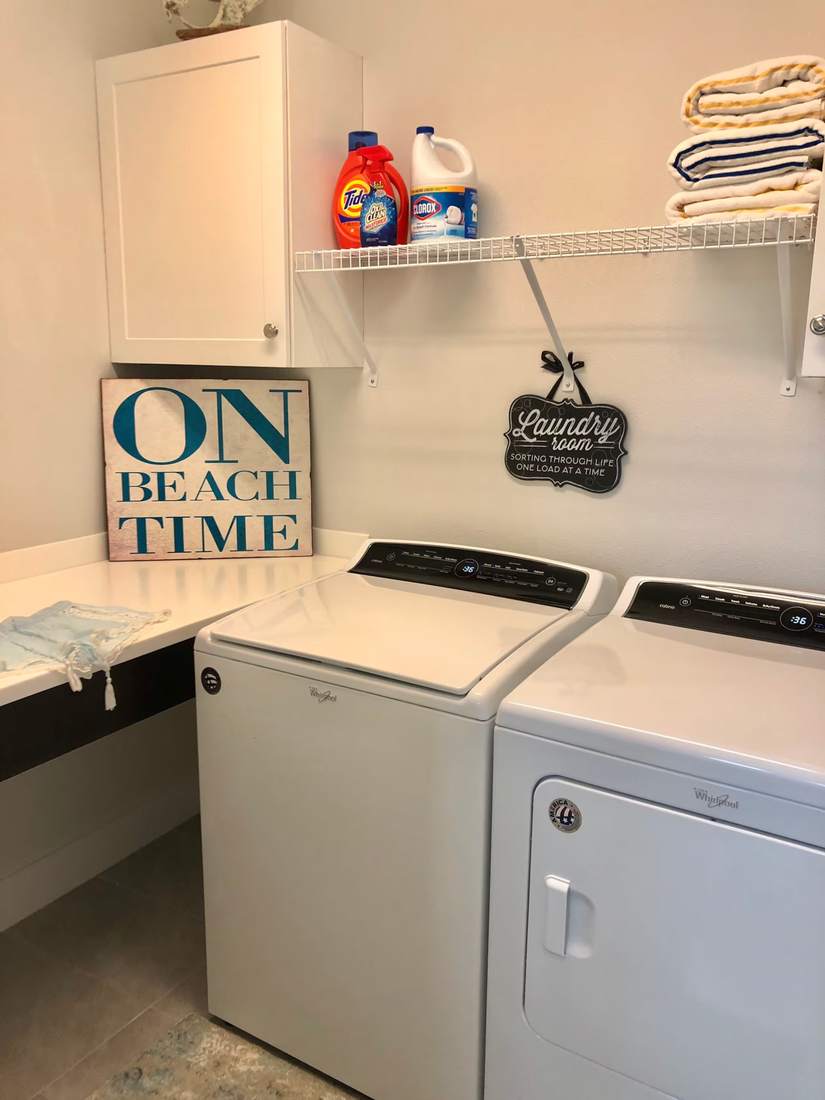 Laundry area